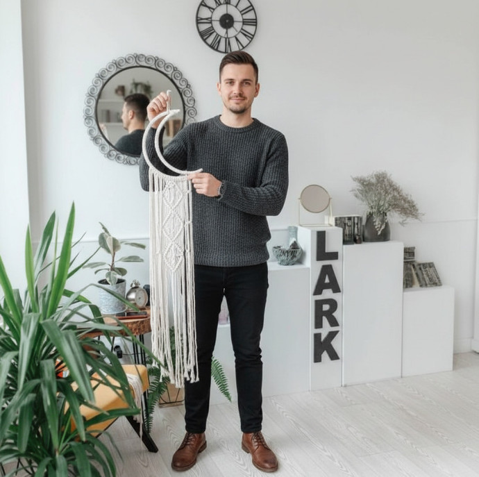 Мастер-класс Макраме Луна в Москве