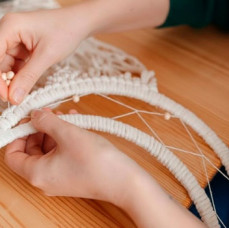 Мастер-класс Макраме Луна в Москве