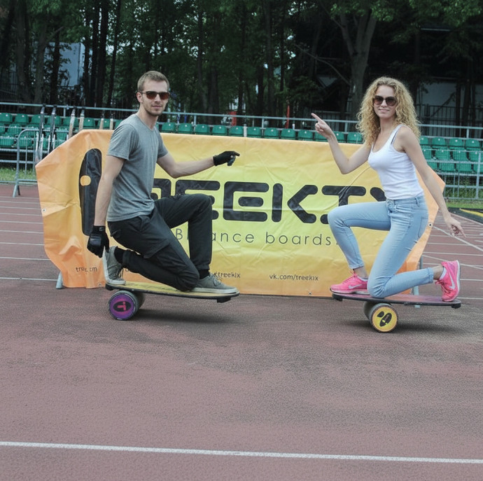 Занятия на балансборде в Москве