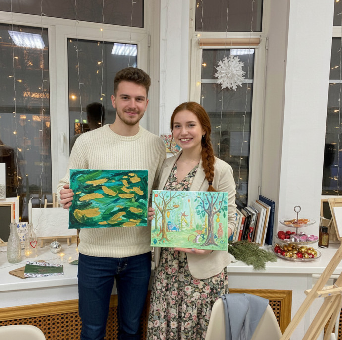 Арт свидание для двоих в Москве