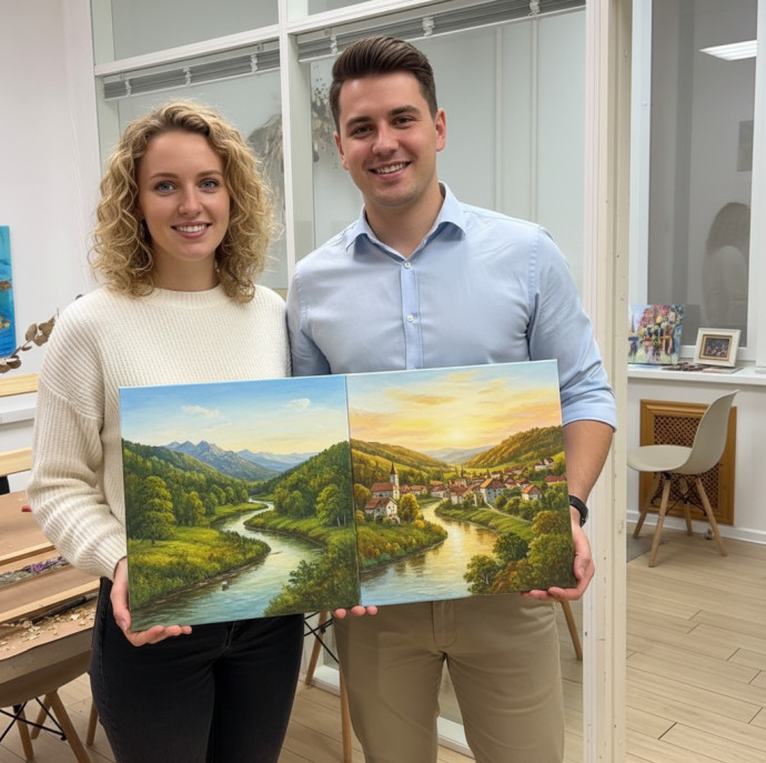 Арт свидание для двоих в Москве