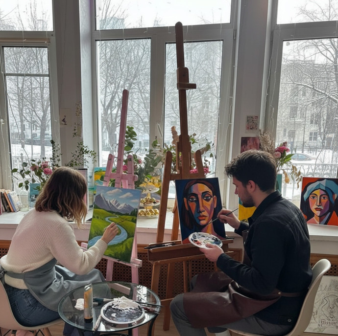 Арт свидание для двоих в Москве