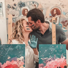 Романтический мастер класс для пары Творческое слияние в Москве