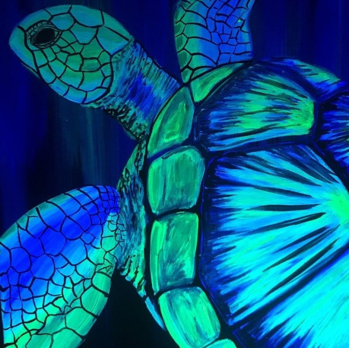 Романтическое свидание Мастер-класс Рисуем в темноте в Москве