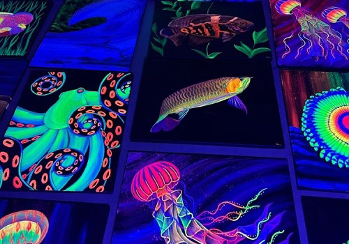 Романтическое свидание Мастер-класс Рисуем в темноте в Москве