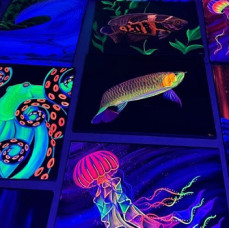 Романтическое свидание Мастер-класс Рисуем в темноте в Москве