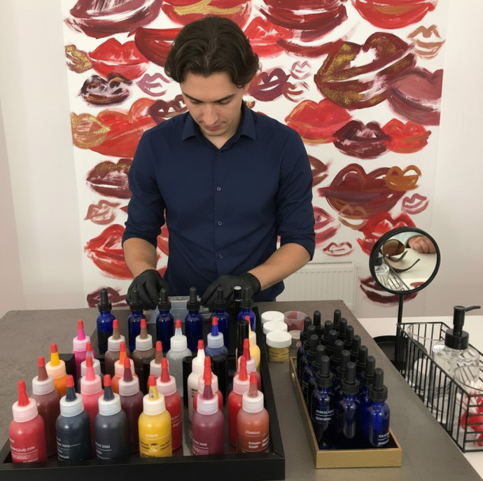 Изготовление косметики в лаборатории Makeup Kitchen в Москве