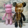 Мастер-класс Мишка Bear Brick в технике флюид арт в Москве