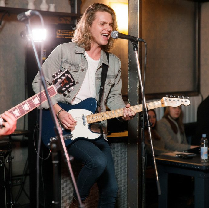 Выступление в Рок Группе в Москве