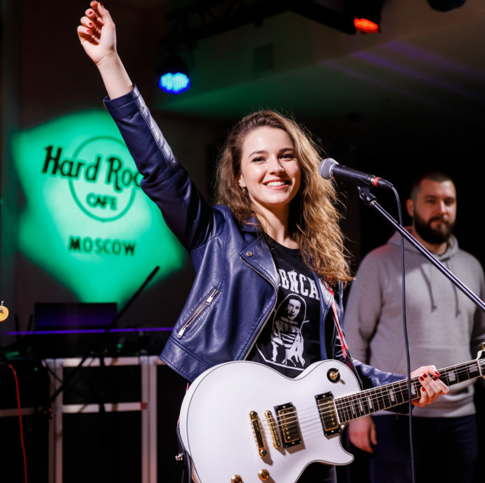 Выступление в Рок Группе в Москве