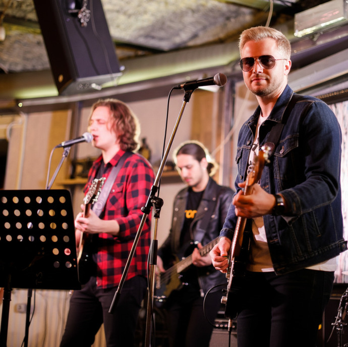 Выступление в Рок Группе в Москве