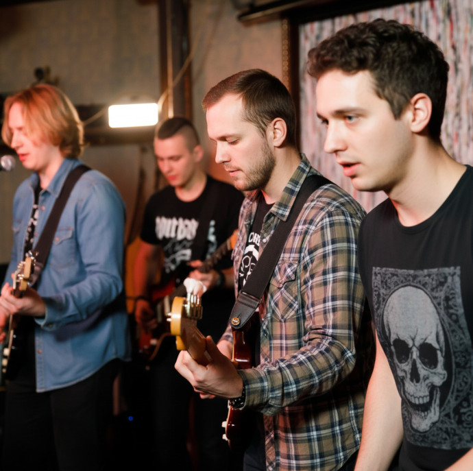 Выступление в Рок Группе в Москве