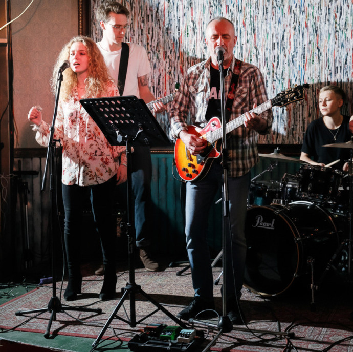 Выступление в Рок Группе в Москве