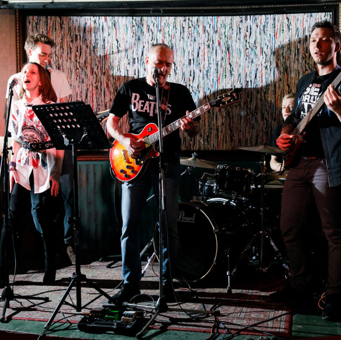 Выступление в Рок Группе в Москве