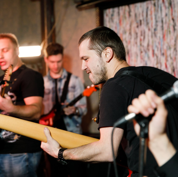 Выступление в Рок Группе в Москве