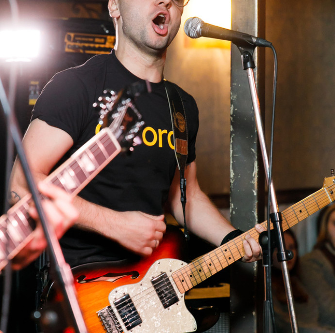 Выступление в Рок Группе в Москве