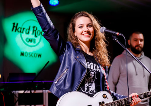 Выступление в Рок Группе в Москве