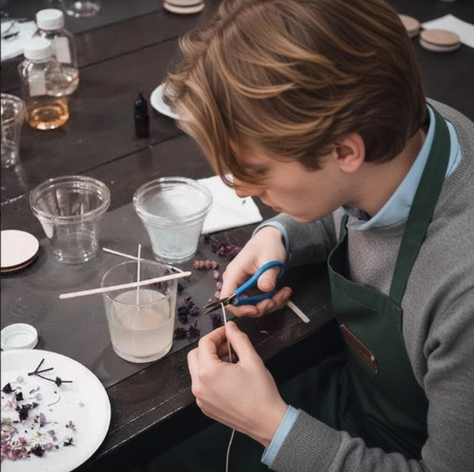 Мастер-класс по созданию свечей в Москве