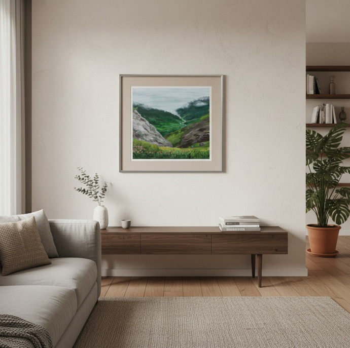 Совместное рисование картин на холсте в Москве