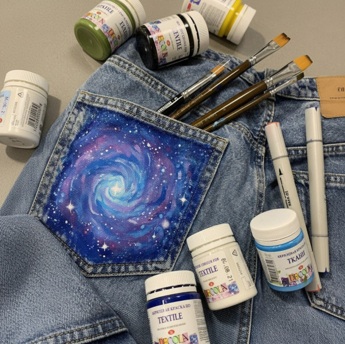 Мастер-класс по кастомизации/росписи одежды в Москве