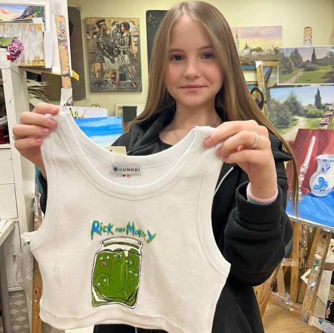 Мастер-класс по кастомизации/росписи одежды в Москве