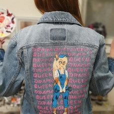 Мастер-класс по кастомизации/росписи одежды в Москве