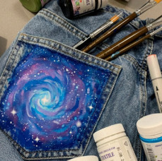 Мастер-класс по кастомизации/росписи одежды в Москве