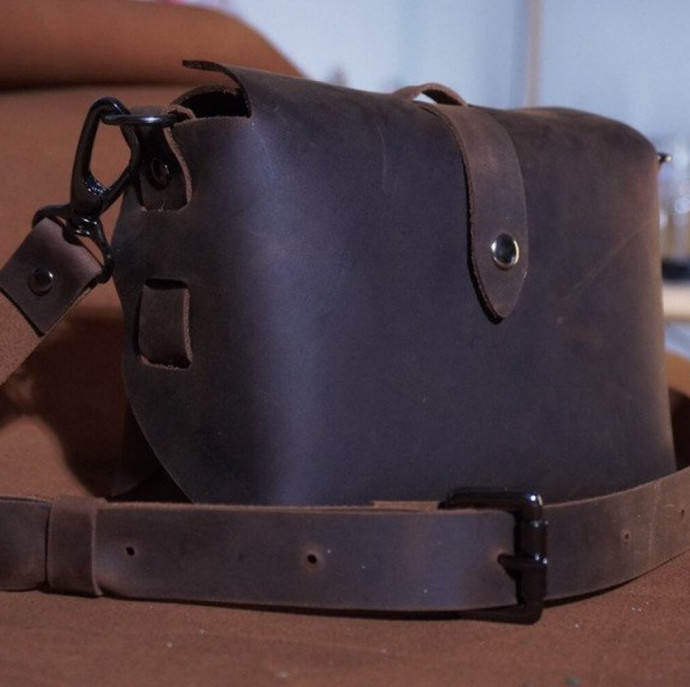 Мастер-класс по кожевничеству Сумка Переплётка в Москве