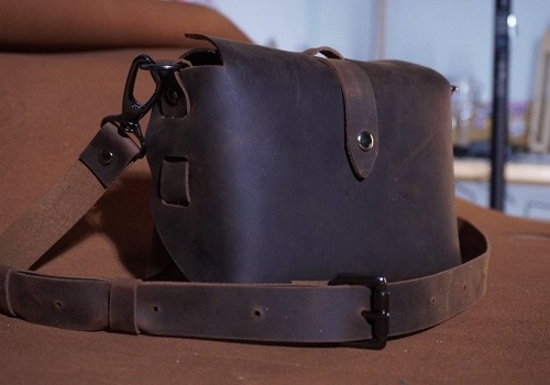 Мастер-класс по кожевничеству Сумка Переплётка в Москве