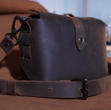 Мастер-класс по кожевничеству Сумка Переплётка в Москве