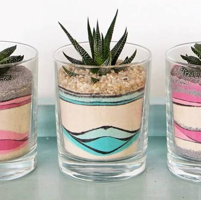 Мастер-класс флорариум Живая радуга в Москве