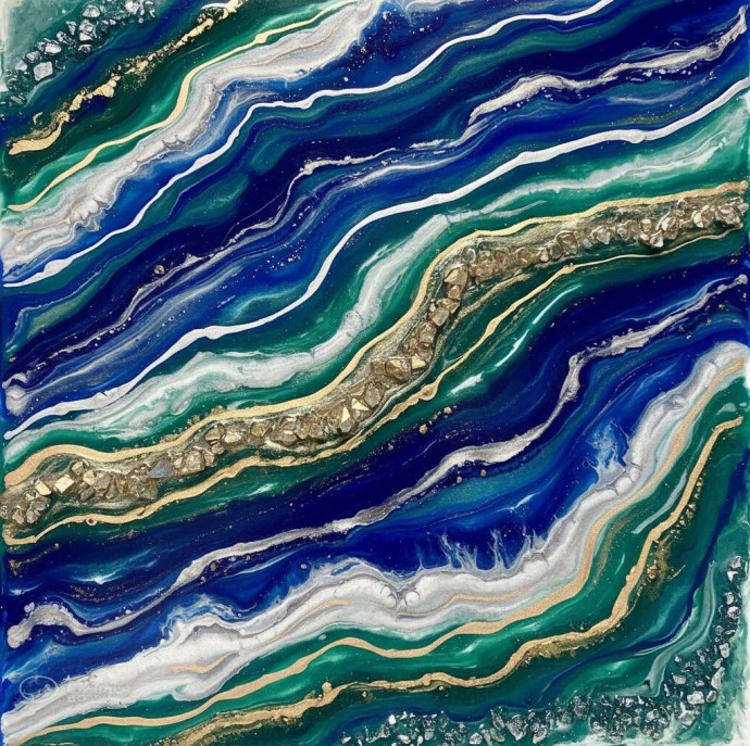 Мастер-класс рисование эпоксидной смолой в Москве