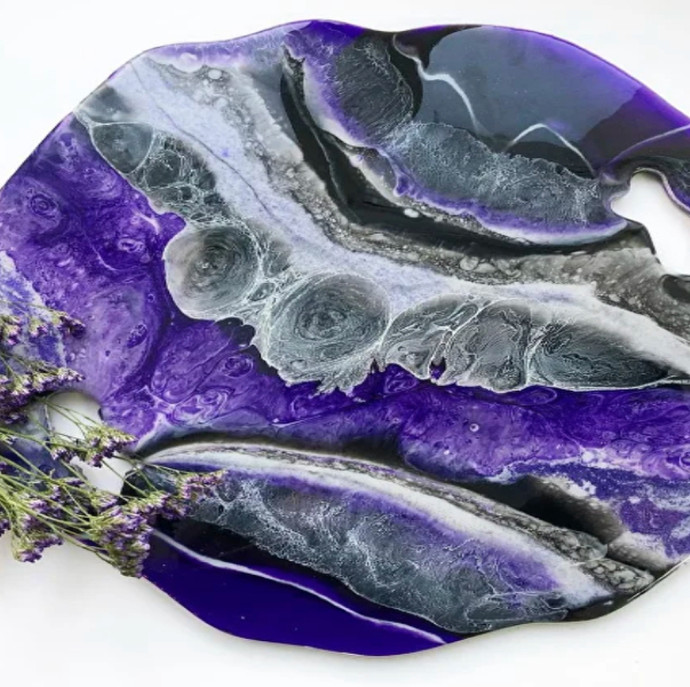 Мастер-класс рисование эпоксидной смолой в Москве