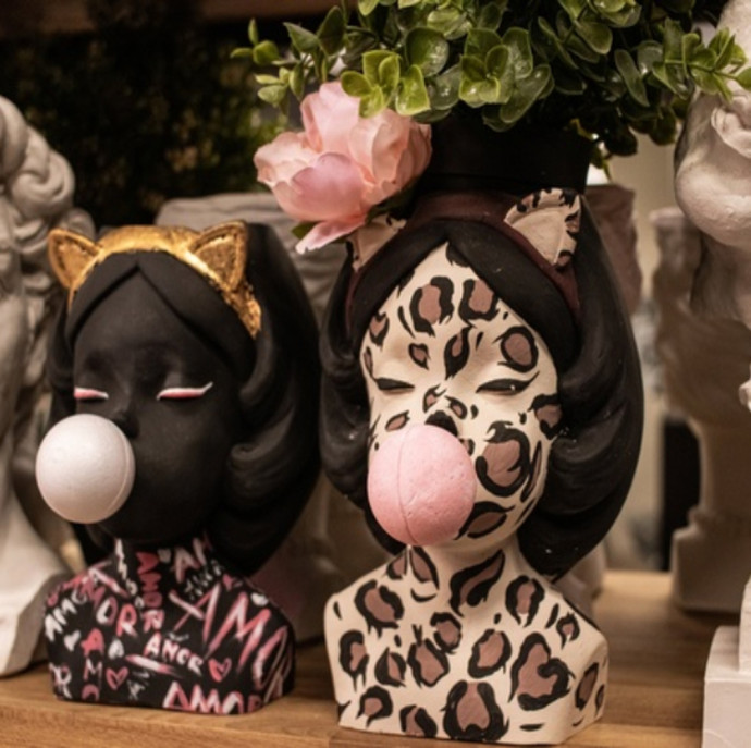 Мастер-класс по росписи гипсовых кашпо в Москве