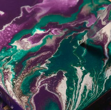 Мастер-класс по флюид арту в Москве