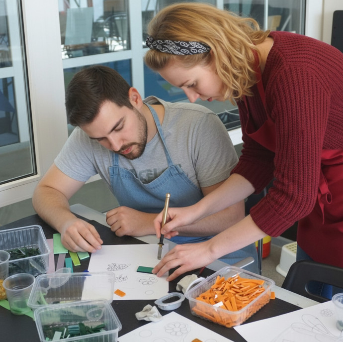 Витраж Тиффани в Москве