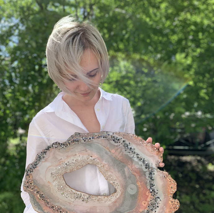 Мастер-класс Рисование эпоксидной смолой Resin Art в Москве