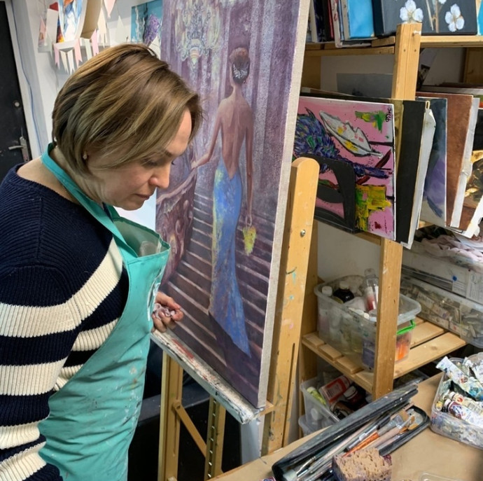 Мастер-класс по масляной живописи и акрилу в Москве