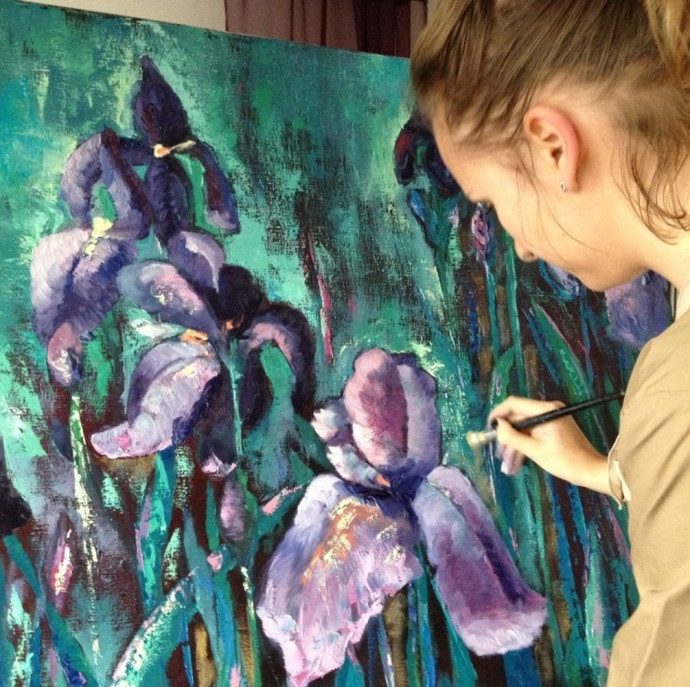 Мастер-класс по масляной живописи и акрилу в Москве