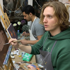 Три пробных занятия курсов по живописи в Москве