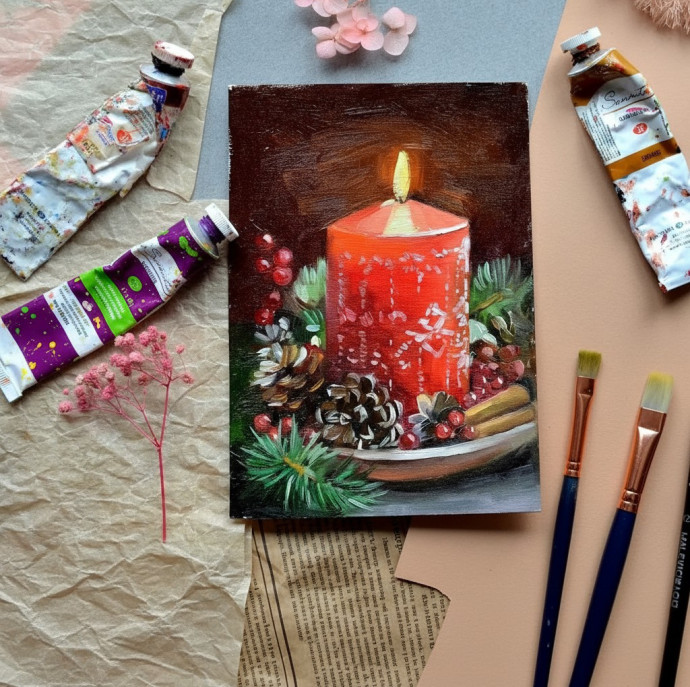 Онлайн мастер-класс по живописи в Москве