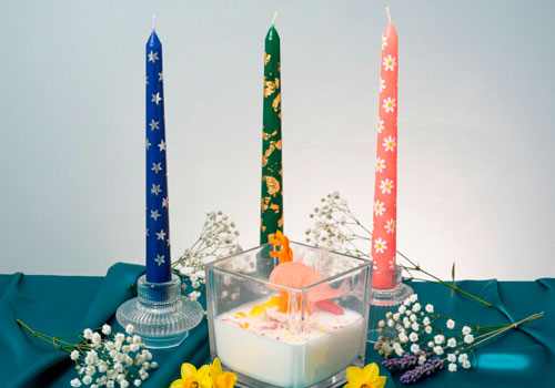 Мастер-класс Интерьерные свечи в Москве