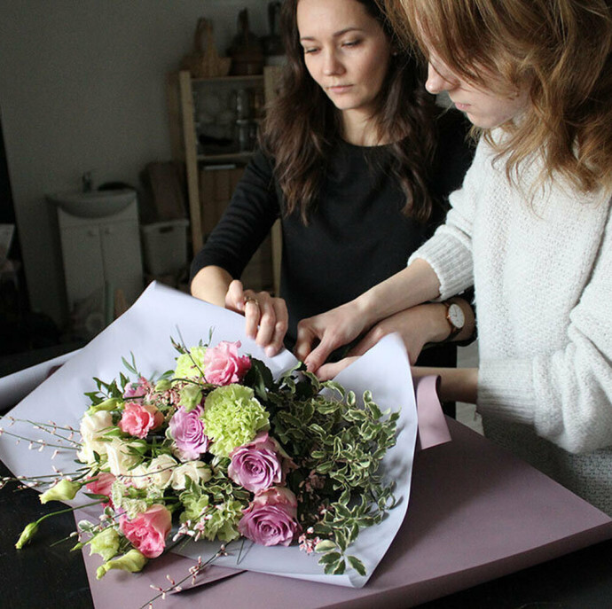 Мастер-класс по флористике в Москве