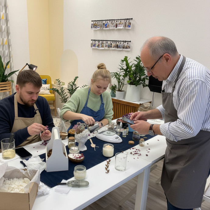 Мастер-класс Свечеварение в Москве