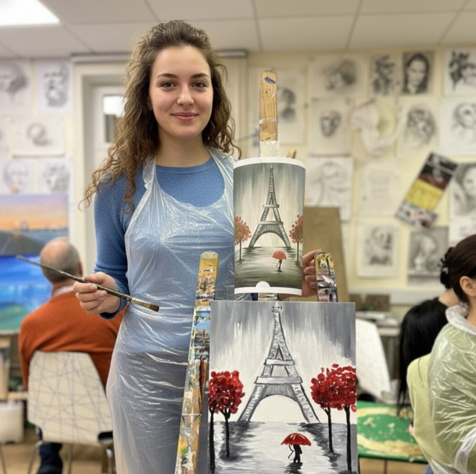 Проба кисти: три мастер-класса по рисованию в разных техниках в Москве