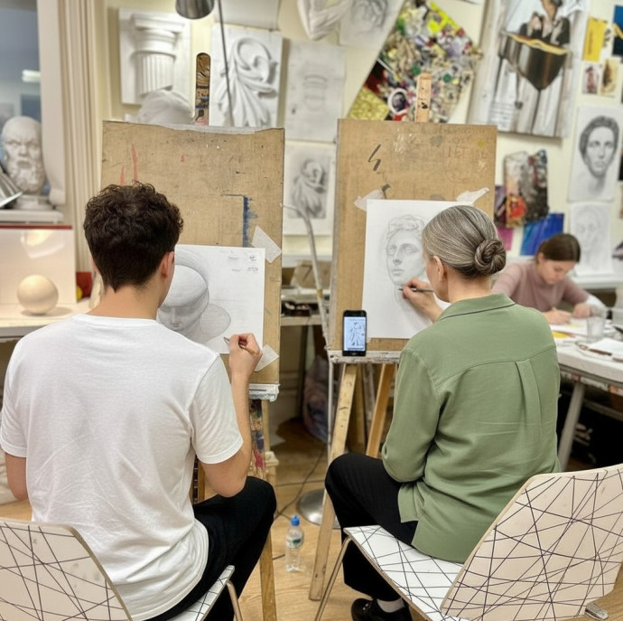 Проба кисти: три мастер-класса по рисованию в разных техниках в Москве