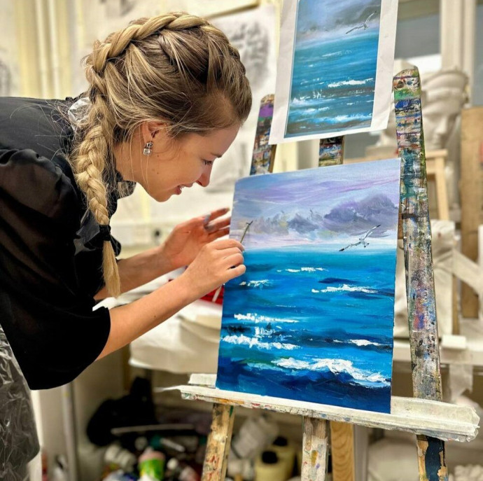 Мастер-класс по рисованию на выбор из 5 техник в Москве