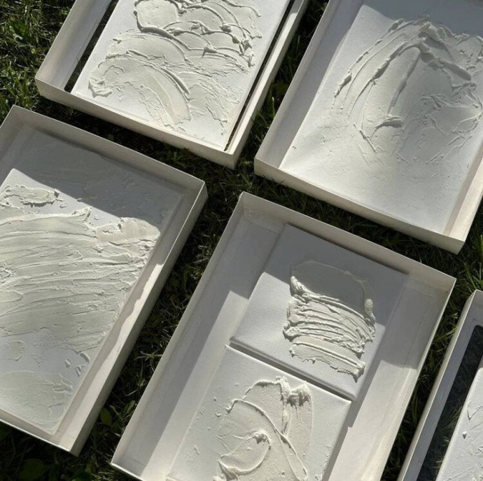 Мастер-класс Интерьерная картина фактурной пастой в Москве