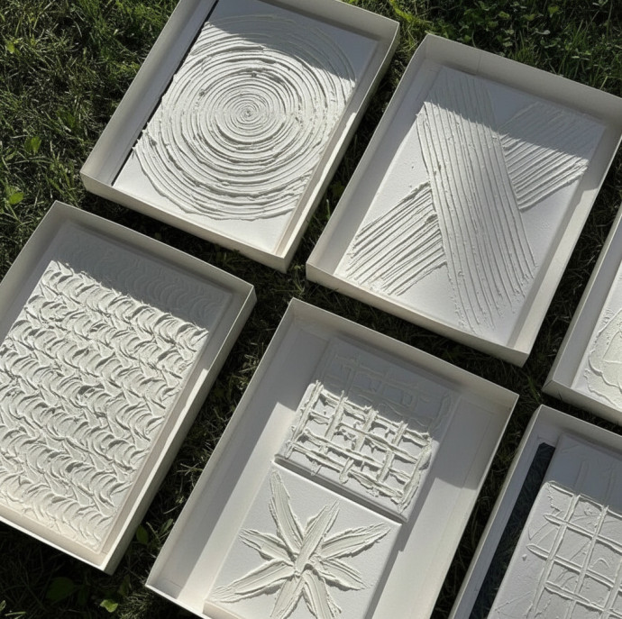 Мастер-класс Интерьерная картина фактурной пастой в Москве