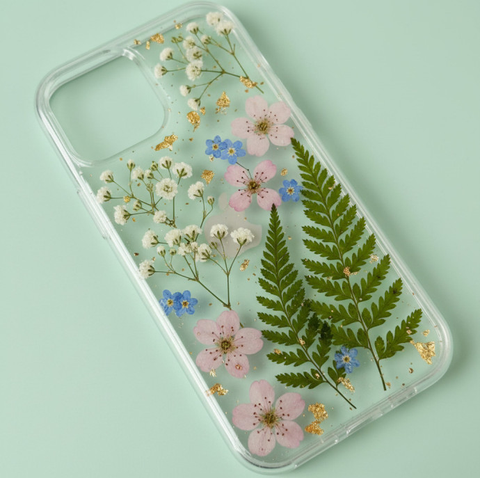 Мастер-класс Чехол с сухоцветами из эпоксидной смолы в Москве